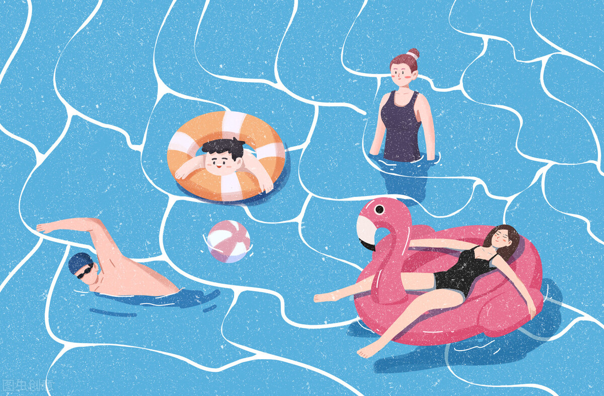 又到了下水游泳需要勇气的季节,又到了游泳季节