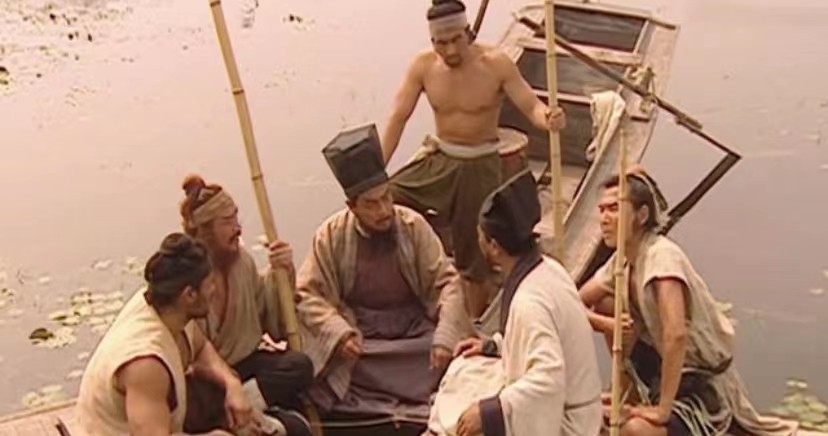 鲁智深和宋江吃鸡,宋江鲁智深吃饺子