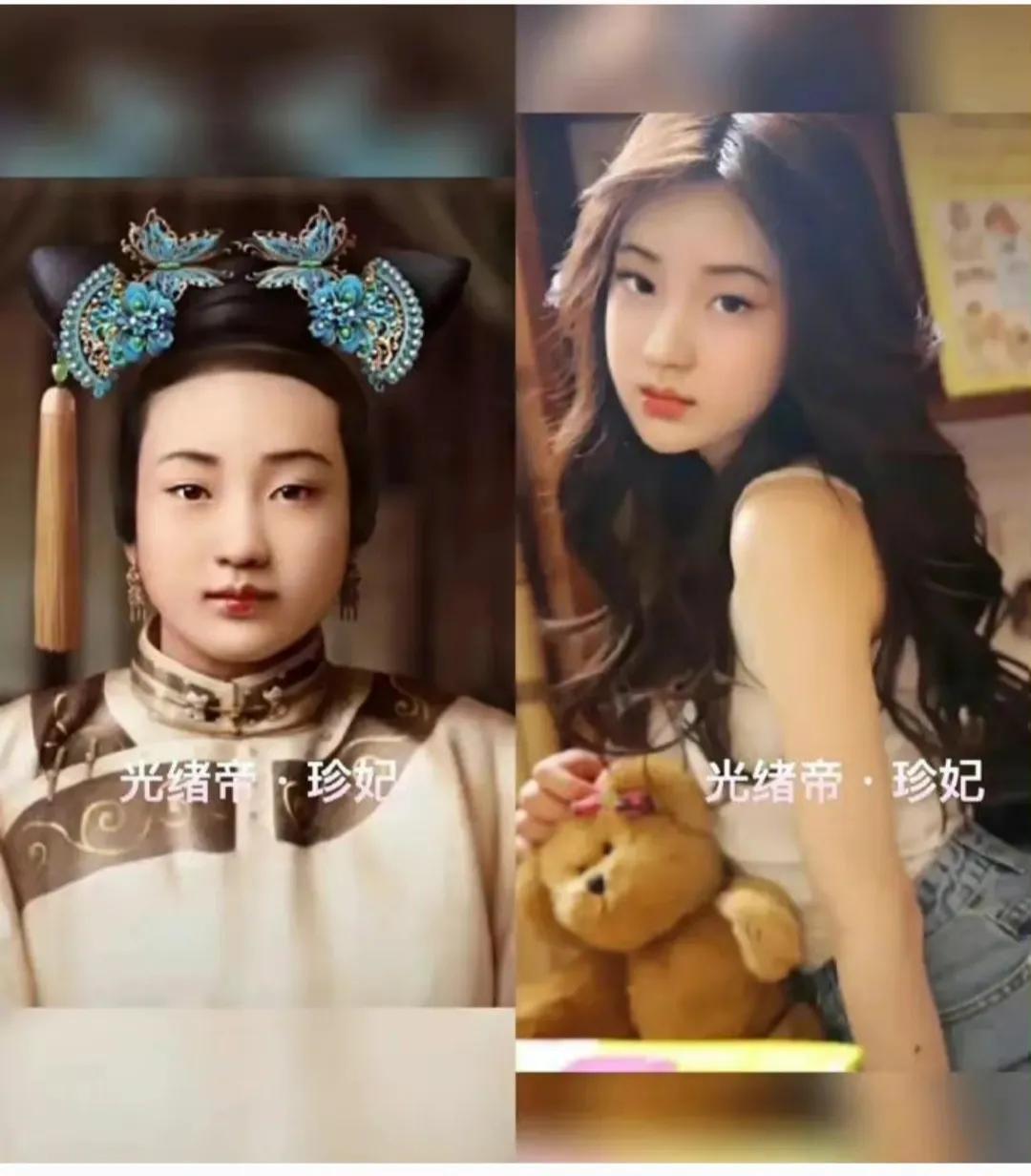 被ai还原的清朝各皇帝画像,慈禧太后复原照鼠绘