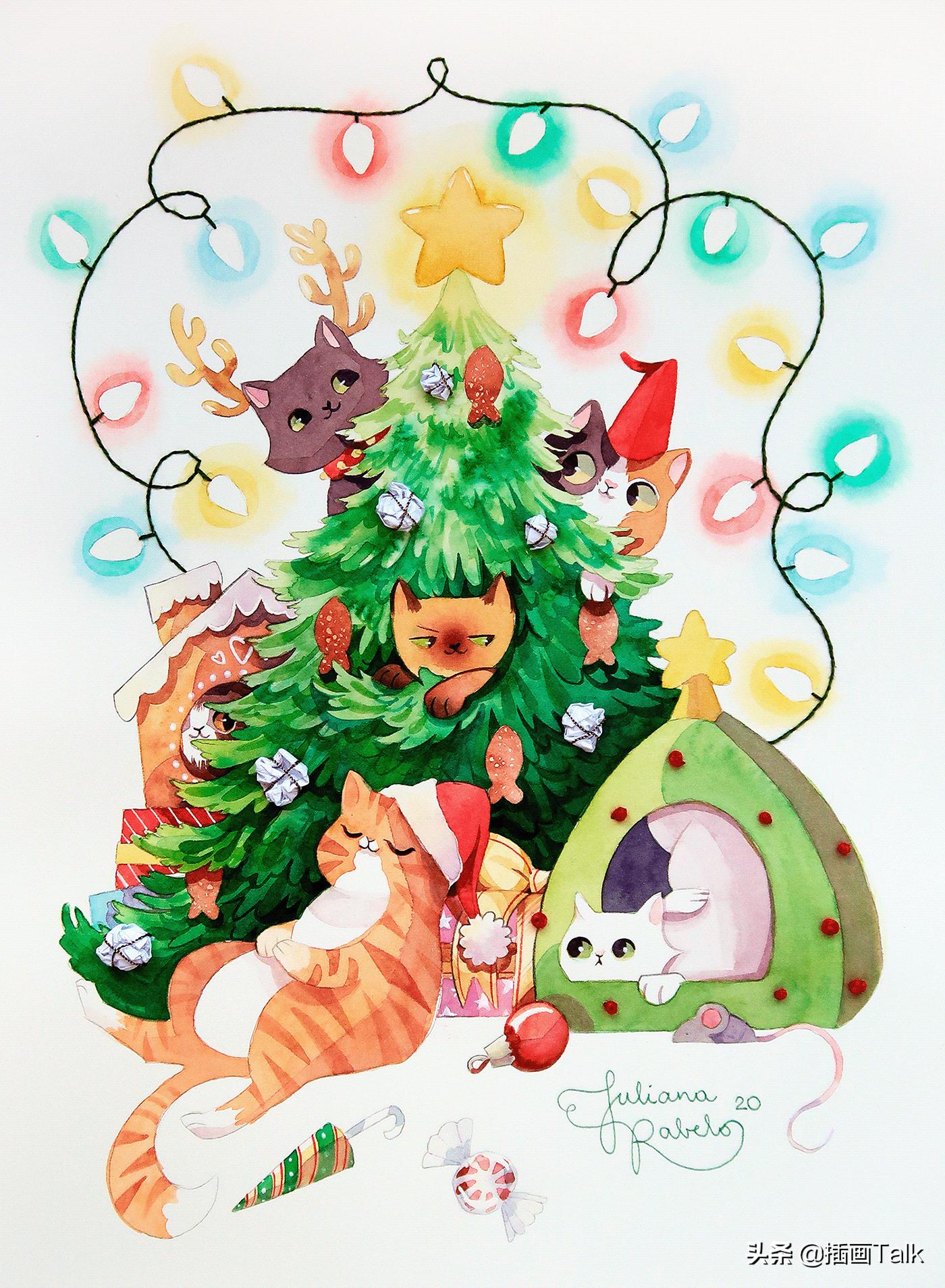 巴西插画师jaza动物插画系列,巴西插画师jaza的动物系列