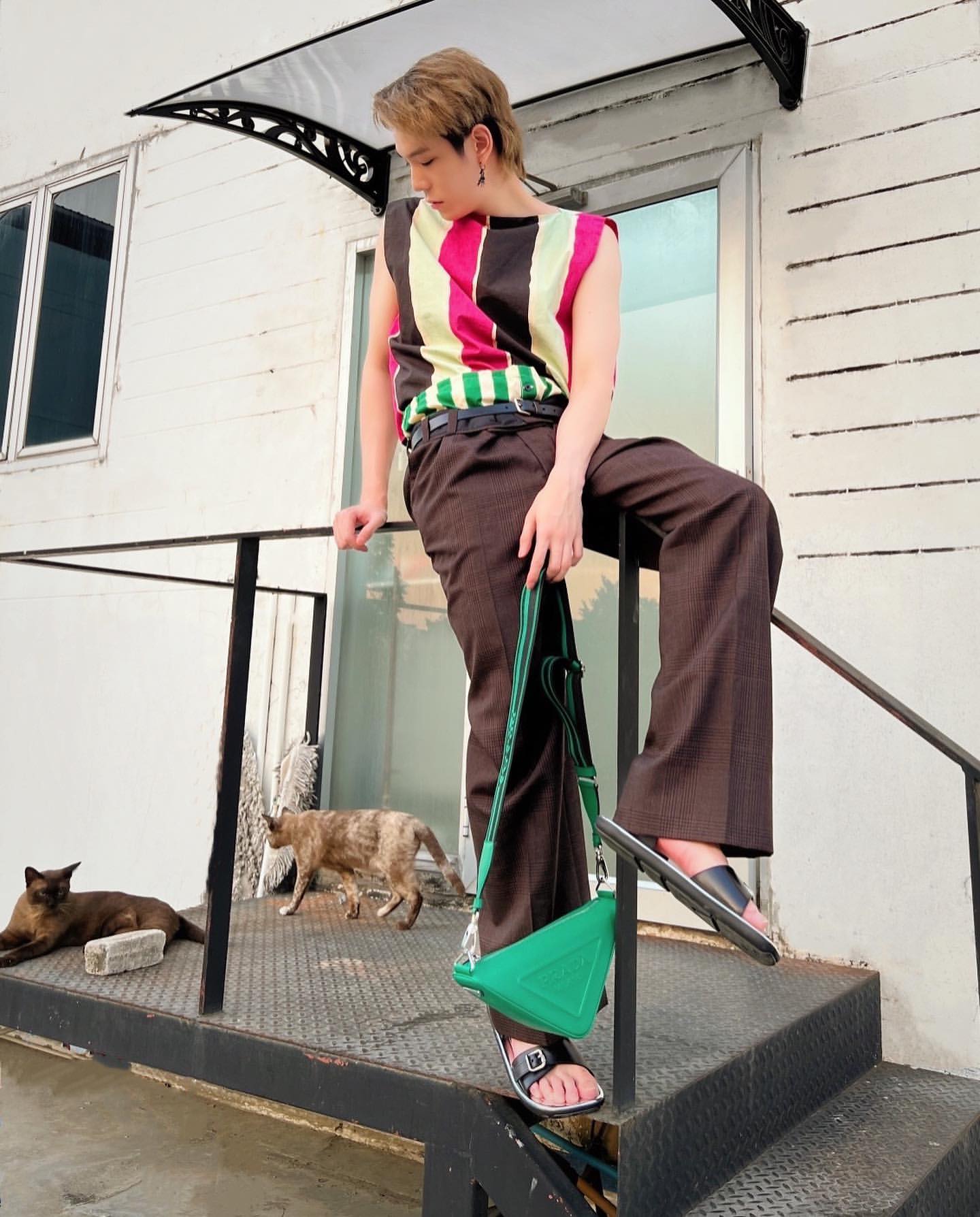 泰国仔Jaylerr穿搭：长得好看又有钱的人，平时是怎么穿衣的？