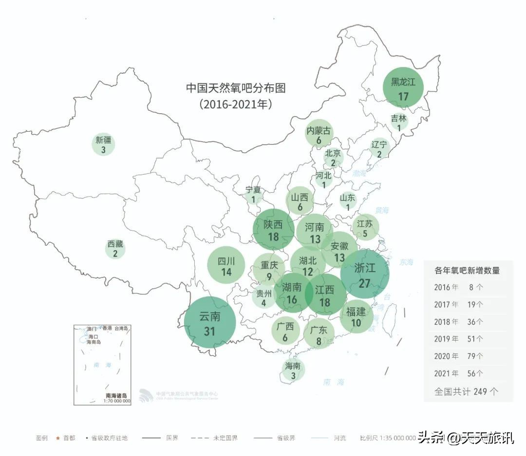 河南景点森林氧吧,河南五地入选中国天然氧吧