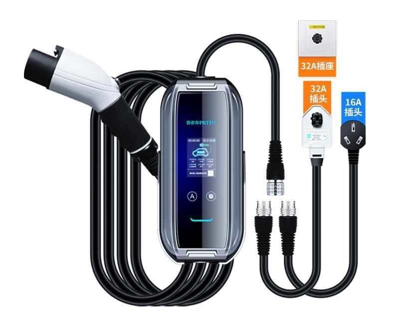 欧拉闪电猫家用充电讲解,欧拉闪电猫的充电口怎么打开