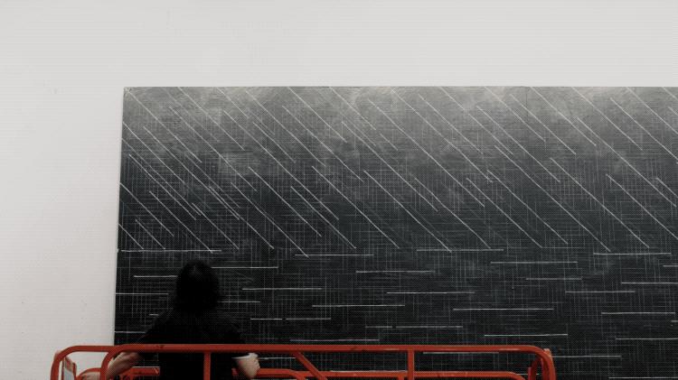 一横一竖，他画了34年