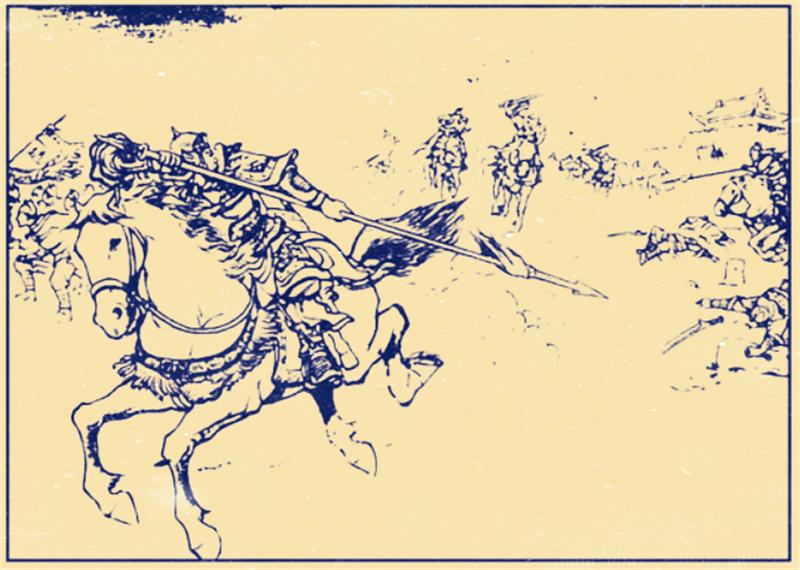 姜维打败诸葛亮完整版,姜维打败赵云