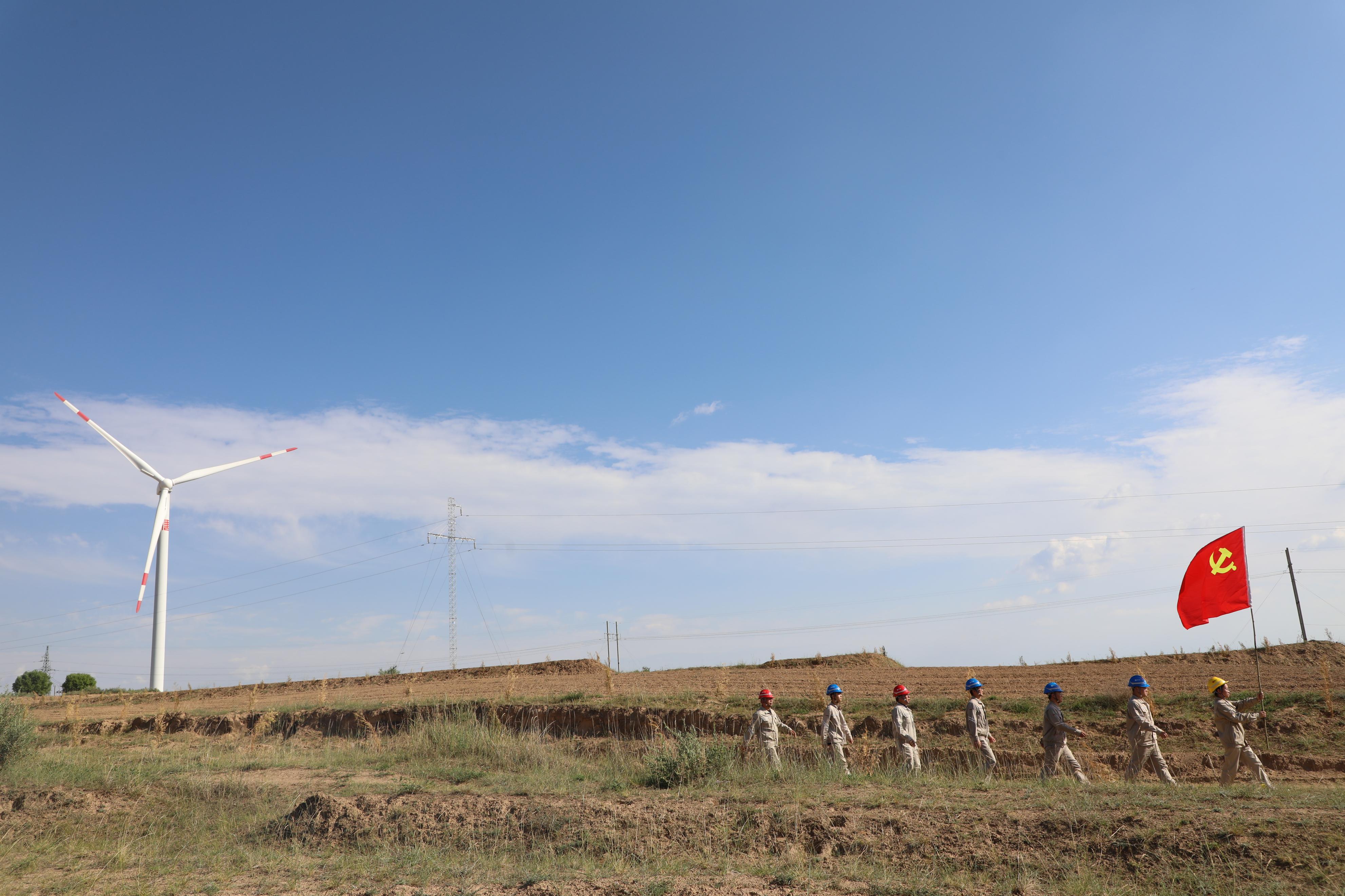 陕西新能源分公司：无限风光耀三秦