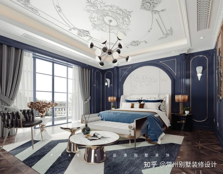 常州中式别墅装修风格设计案例,常州500平别墅装修