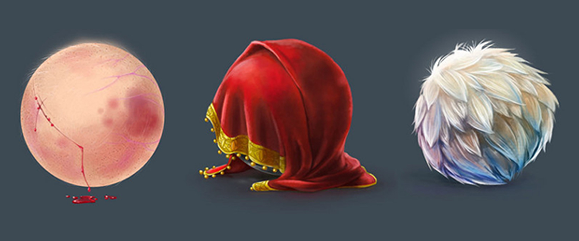 素描头发怎么画出体积感,头发局部特别容易上色