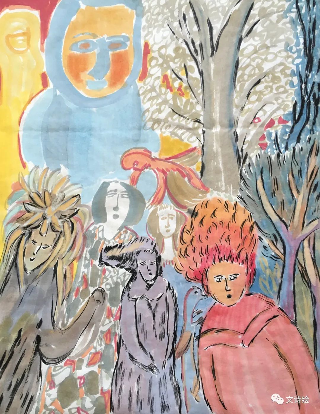 诗画里的中国古诗绘画,唐诗宋词的绘画