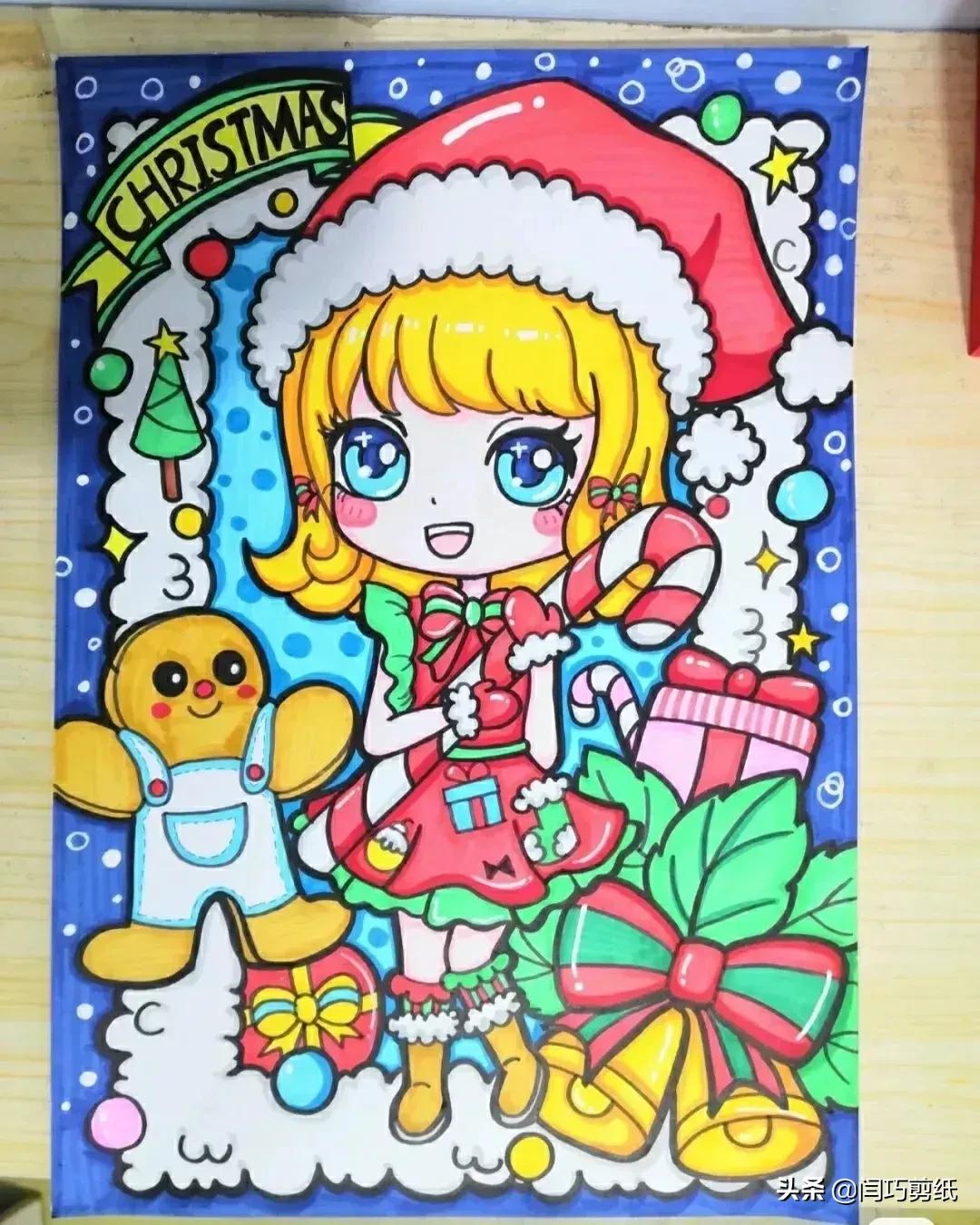 简单又好看的儿童创意画,儿童绘画创意4-6岁水彩笔或蜡笔