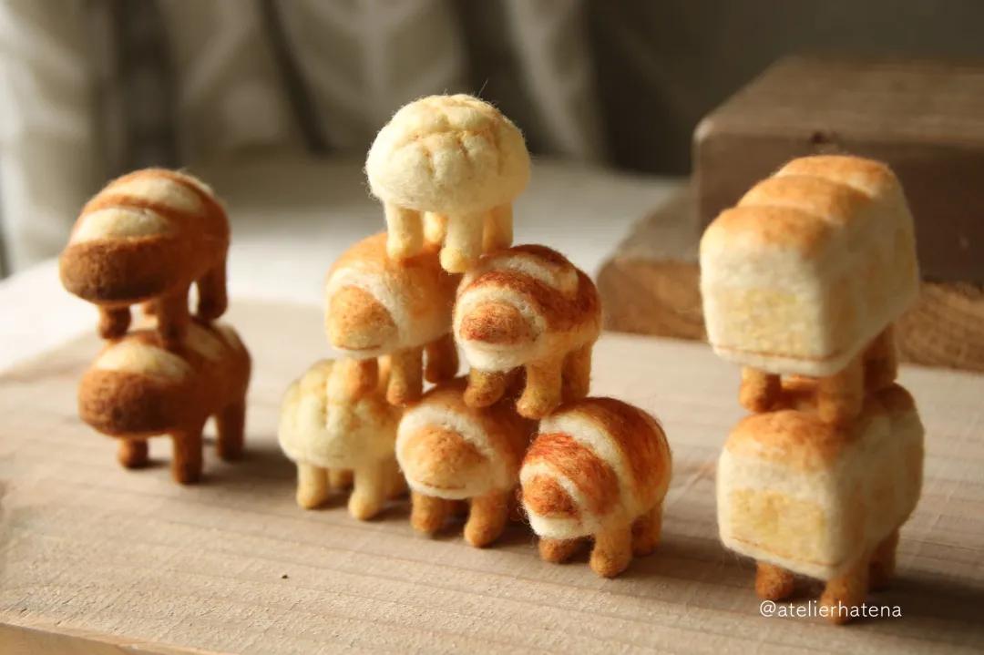 奇形怪状的羊毛毡,奇形怪状羊毛毡