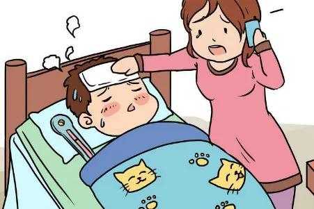 小孩发烧病程进展,儿童嗓子发炎高烧病程