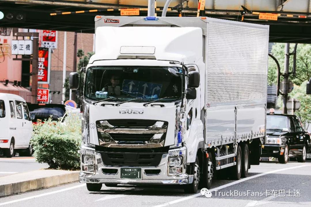 日本卡车是这样拍的,日本街头小型卡车
