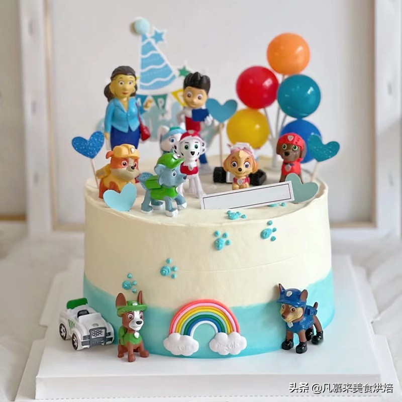 六一儿童节透明蛋糕盒子,六一儿童节蛋糕礼物