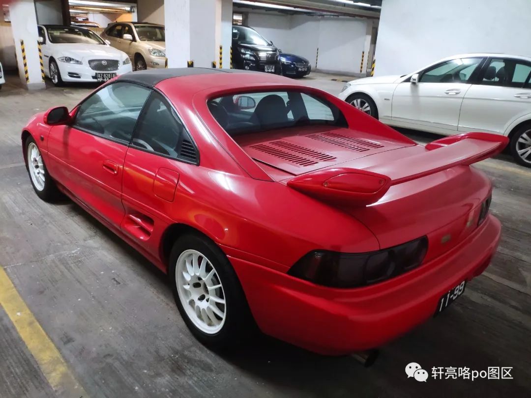1986年丰田mr2超跑长什么样,第一代丰田mr2图片