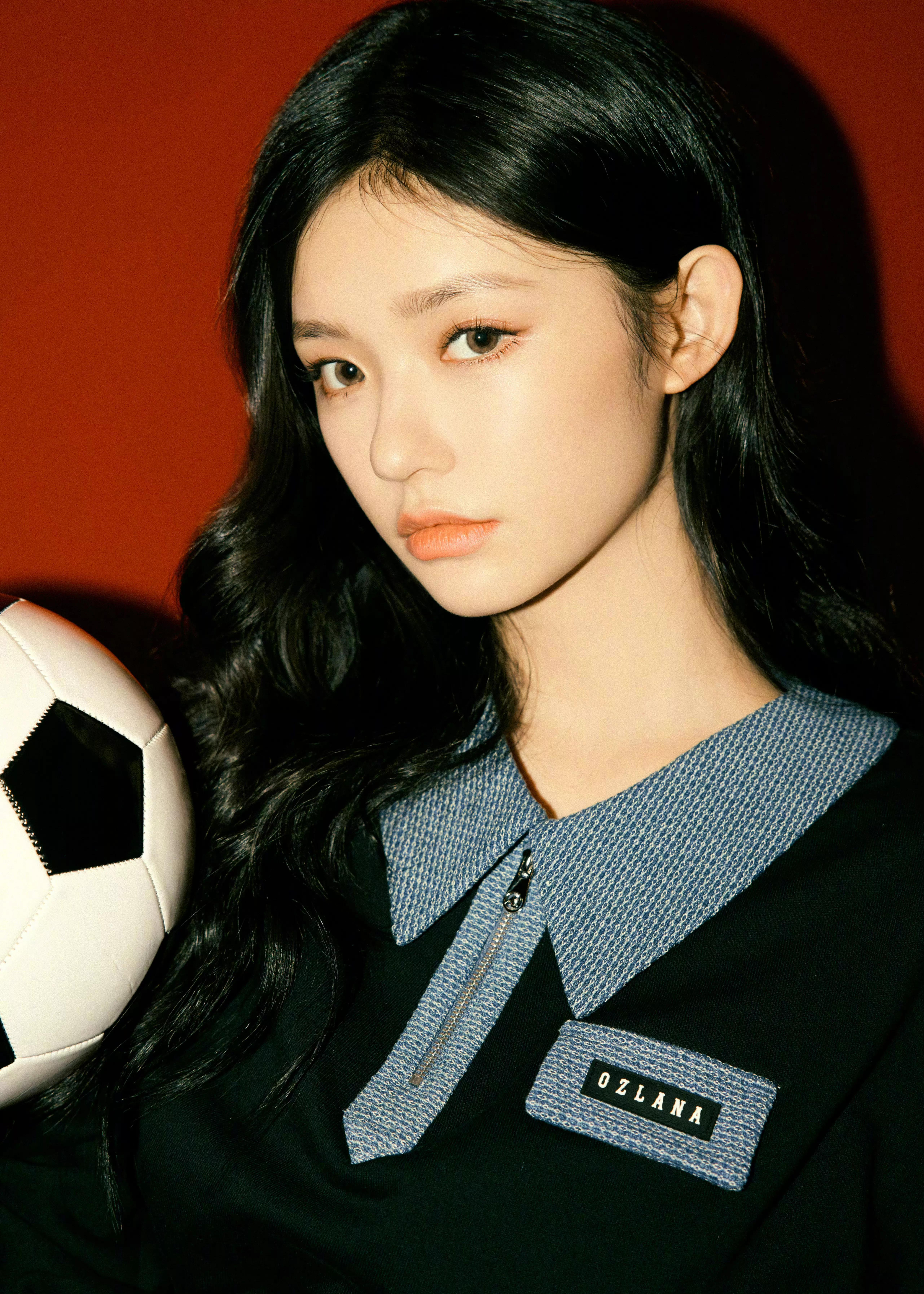 林允惊艳写真照芭蕾,林允红裙子写真集