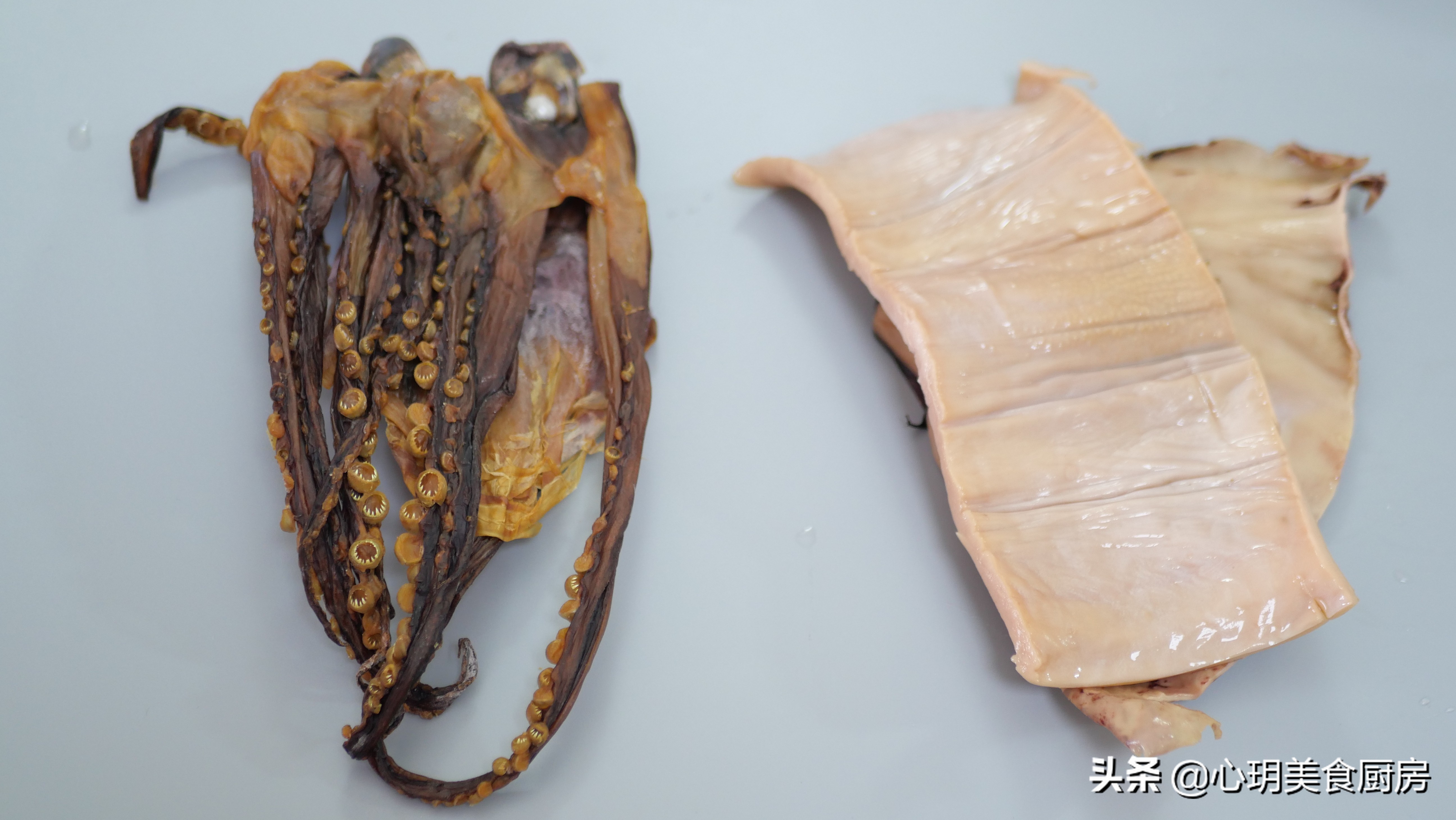 鱿鱼墨鱼的泡发方法,泡发鱿鱼干的正确方法及做法