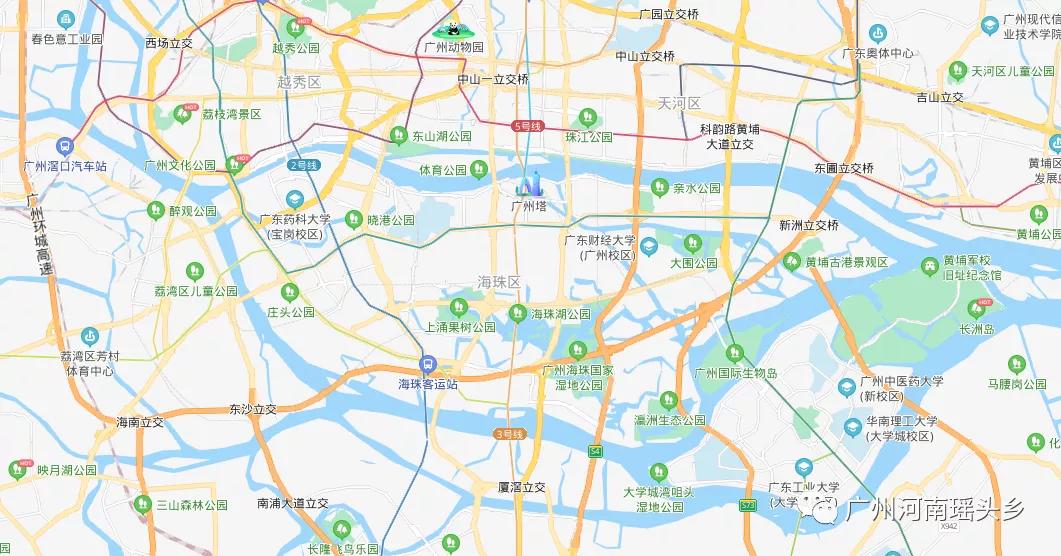 海珠古称“江南洲”广州河南得名辨