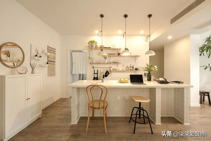 晒一晒75m²暖意小居室，半住与半工形式结合，在家能实现办公自由