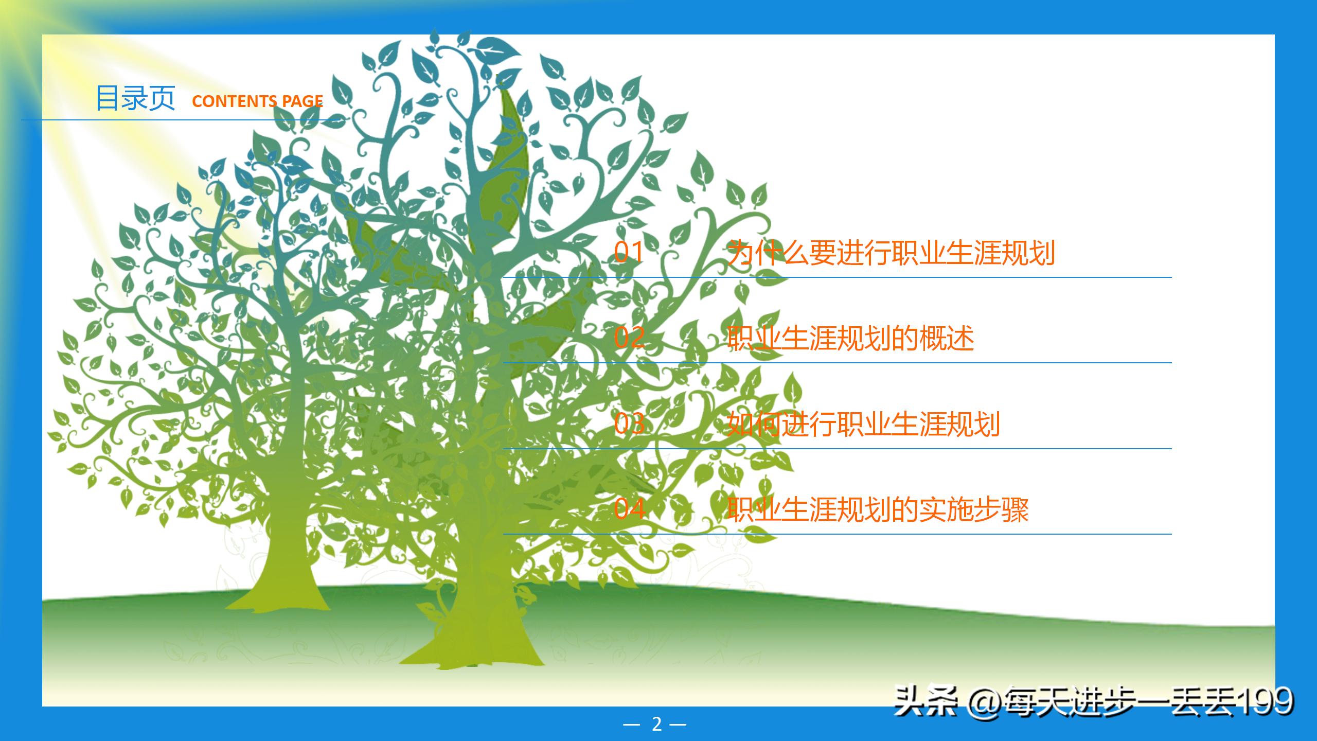 零基础做职业生涯规划ppt做法教程,讲解职业生涯规划ppt