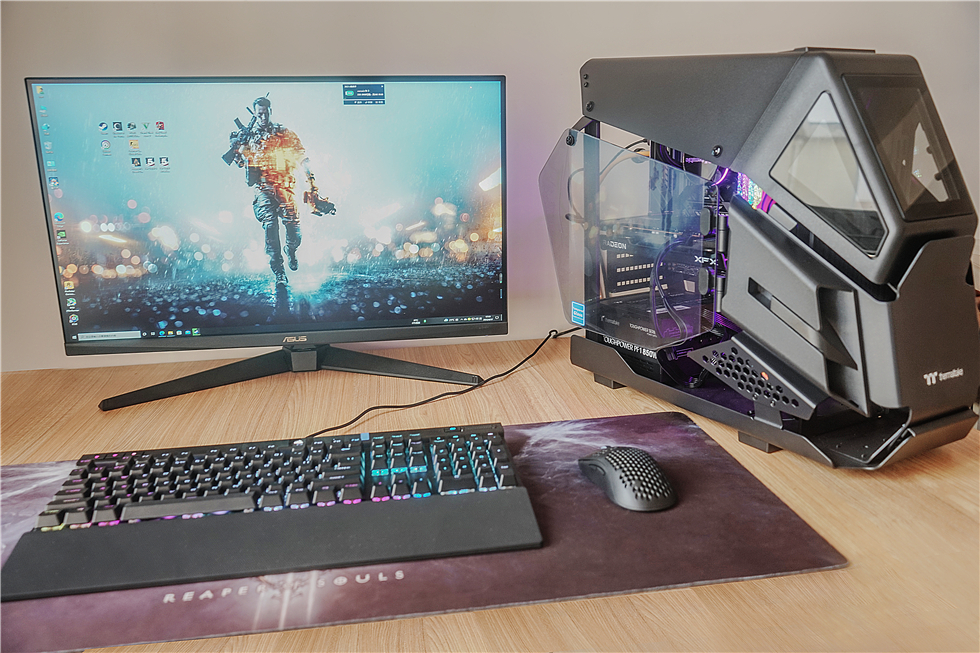 5800X+6600+钢影PF1+飓风S240水冷+阿帕奇机箱的TT半全家桶装机