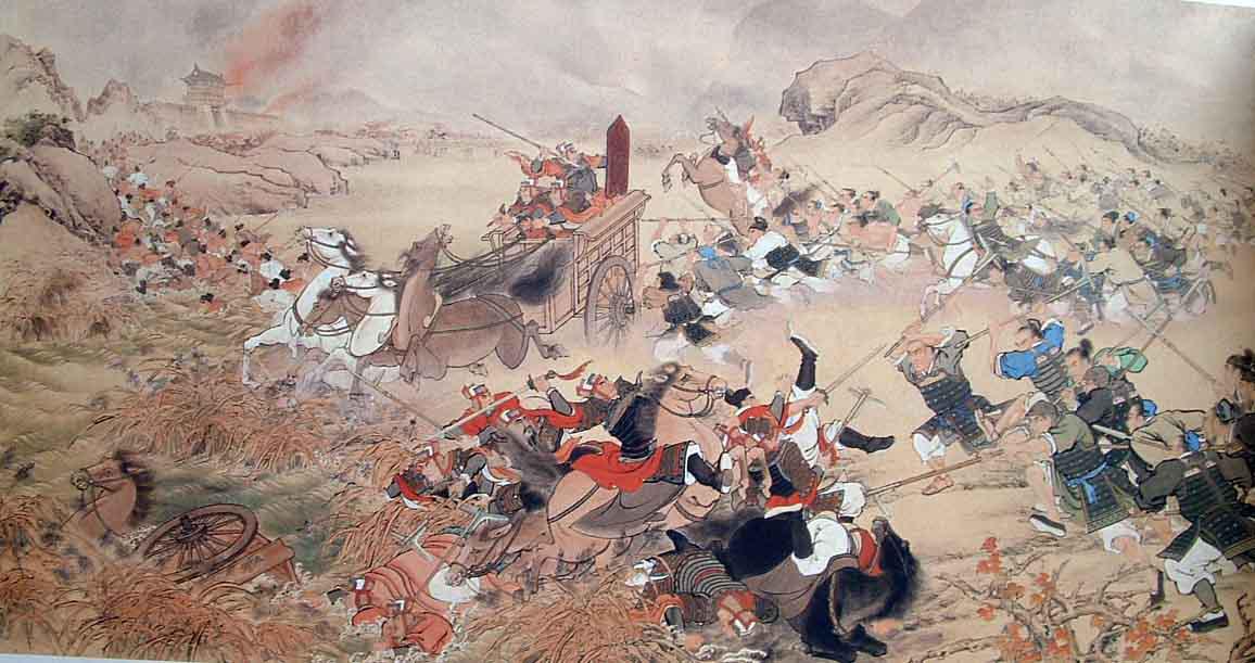 在中国王朝更替的历史上，有哪10场以少胜多的大战役？