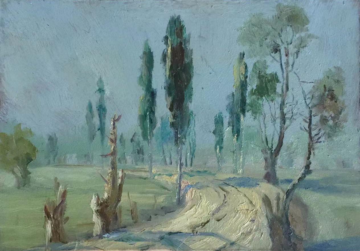 哈孜艾合买提油画最贵的作品,艾合买提江莫明