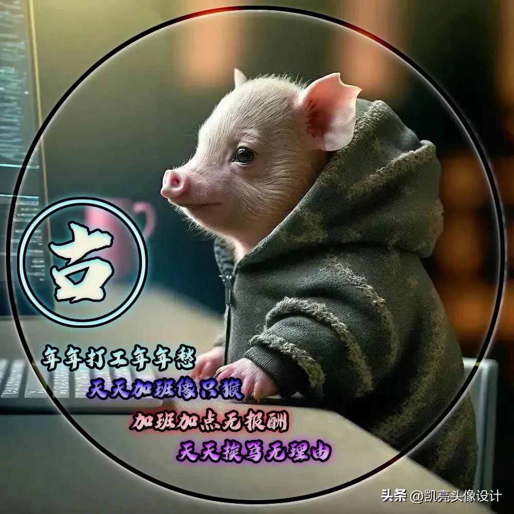 程姓氏微信头像十二生肖,12生肖头像壁纸过年专用