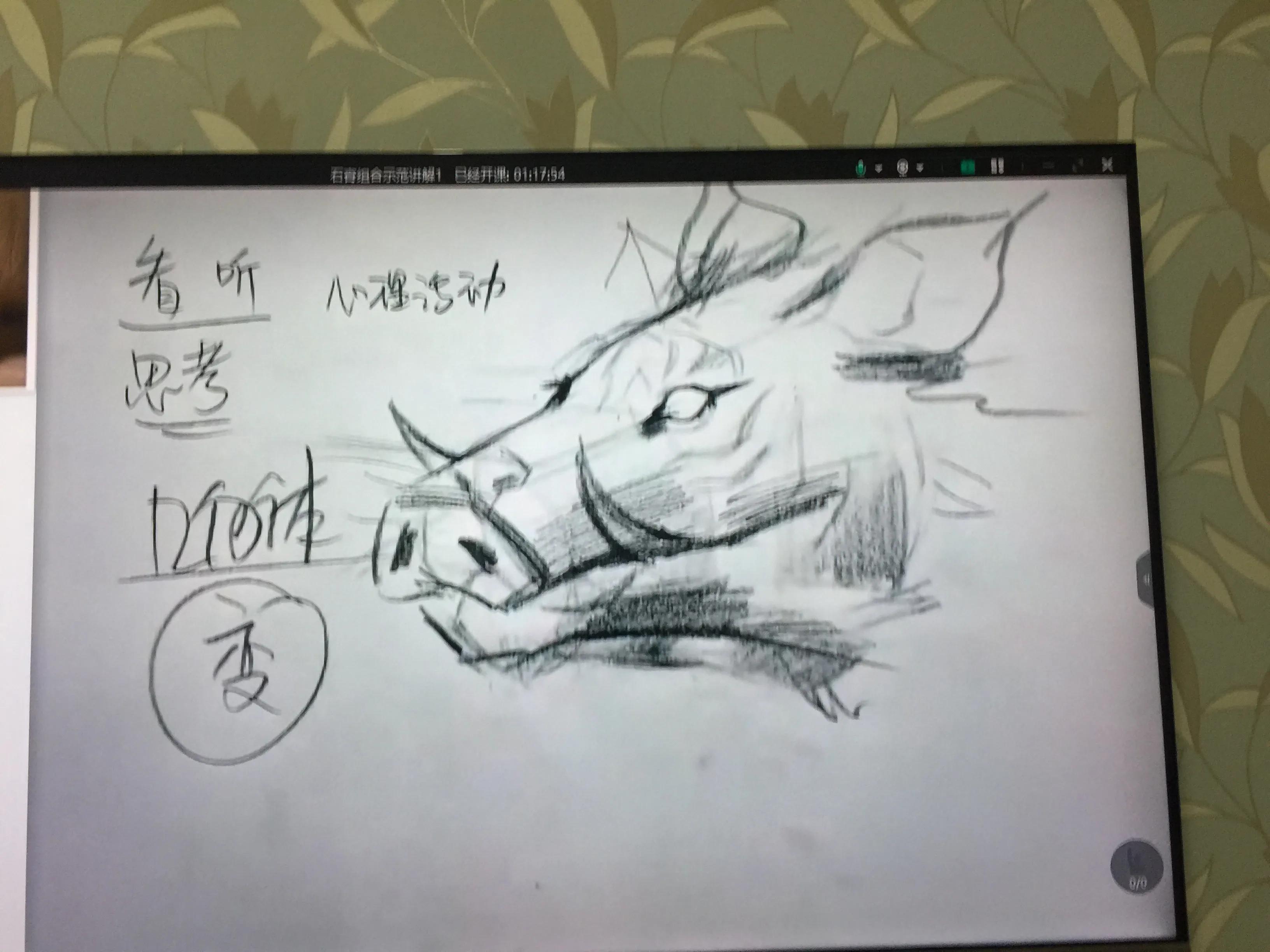 死水老师画画教程,林泉老师画画教学