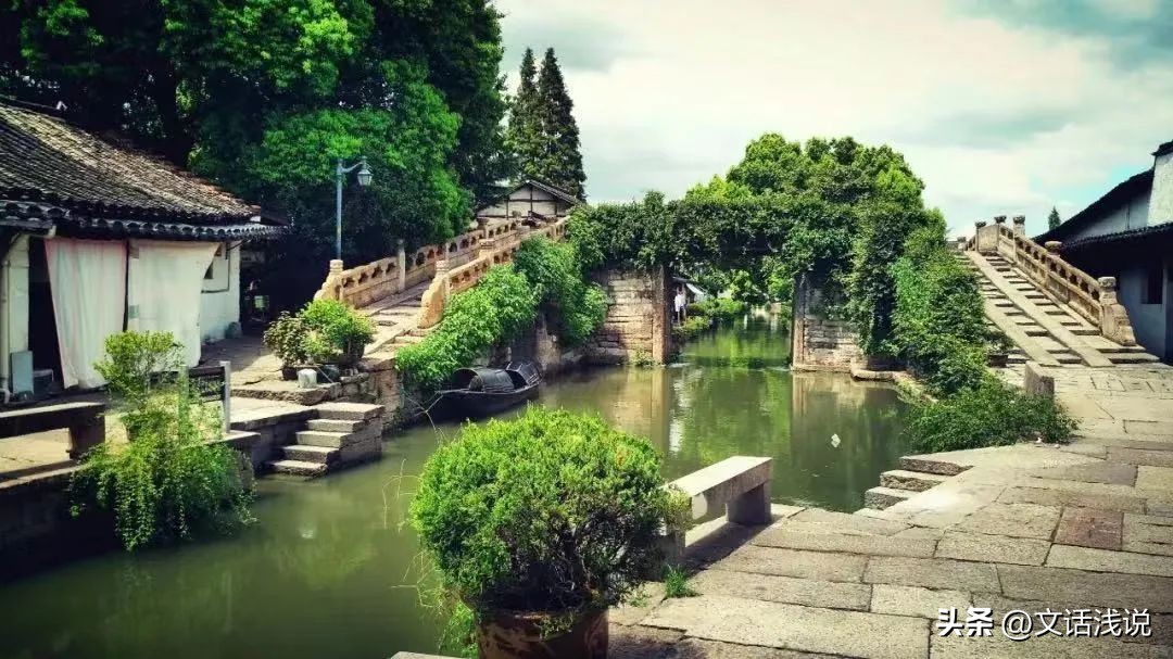 山阴故水道图片,江南水乡绍兴古城