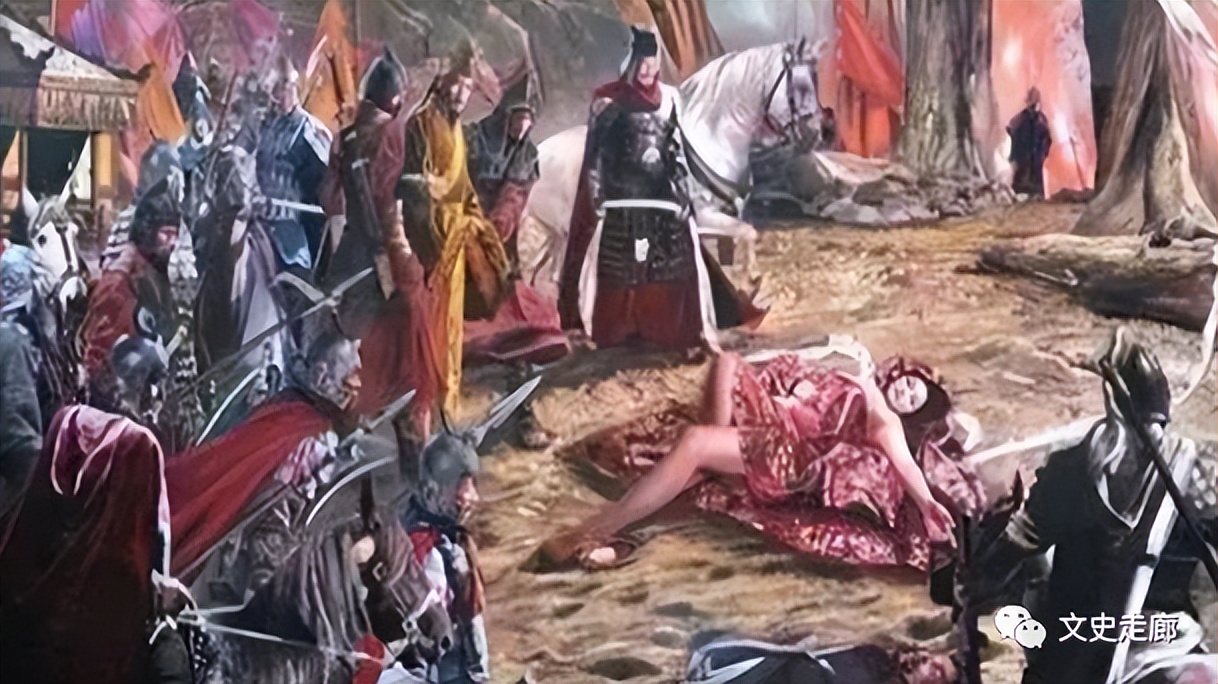 历史上的杨贵妃死在马嵬坡,杨贵妃秘史马嵬坡兵变杨贵妃之死