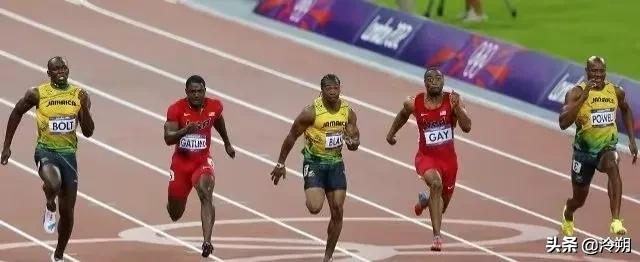 世界百米五虎vs中国百米五虎,男子百米十大最佳纪录