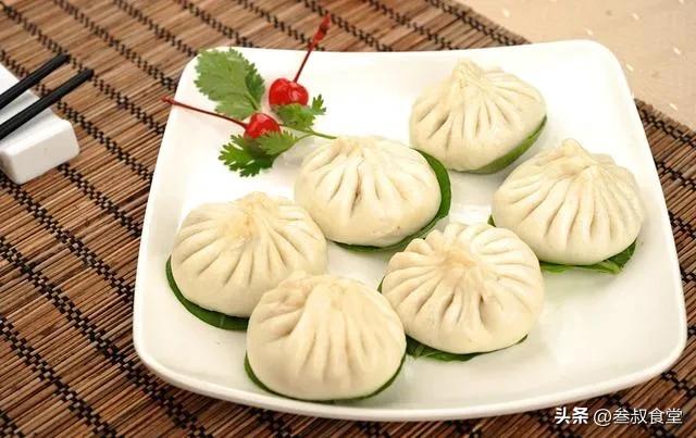 终于吃到几十年前的老味道天津狗不理包子，制作过程全公开