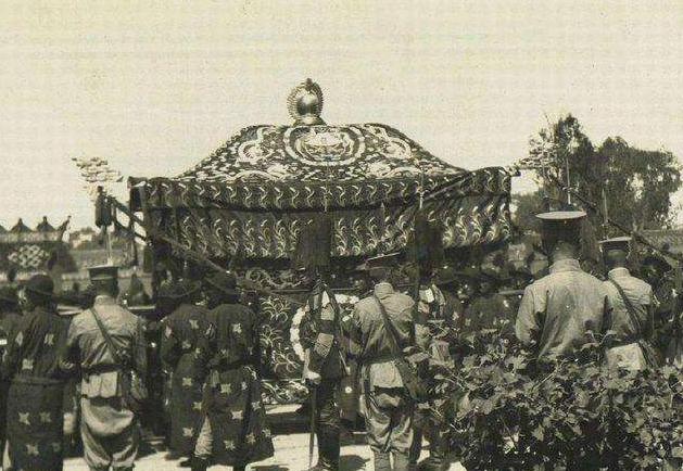 中国历史第一个国葬的人,中国最后一位皇帝出殡记录