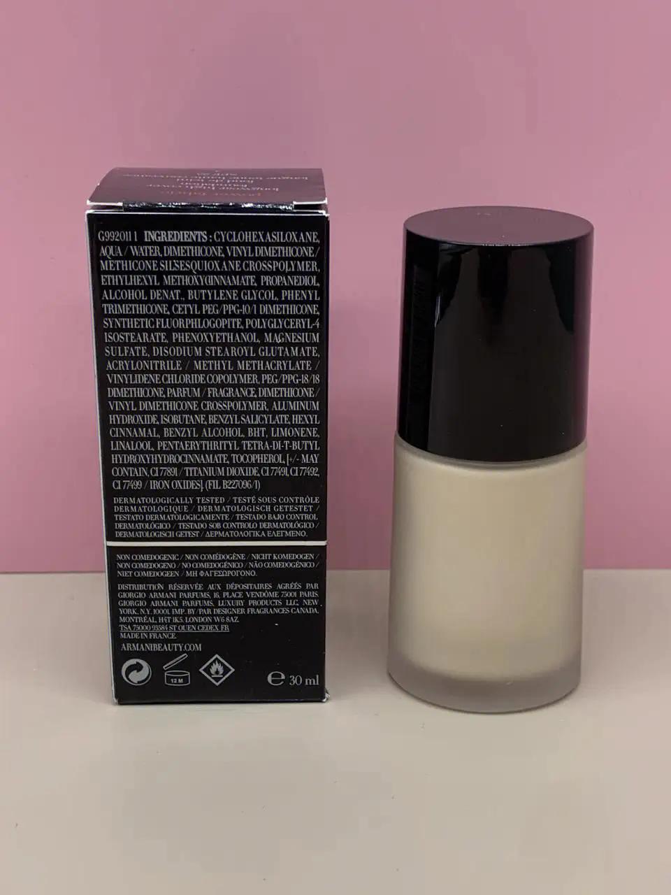 适合混油皮的阿玛尼持妆粉底液,完美的遮瑕效果好的粉底液