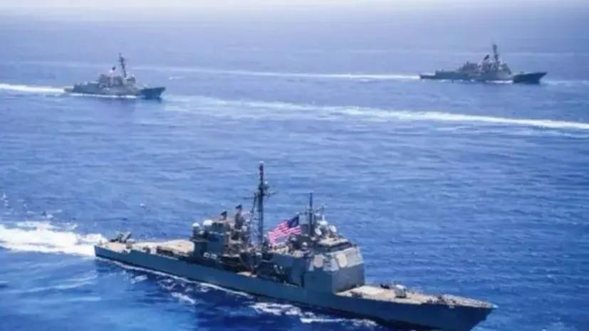 日本台海区域军演,日本狂妄