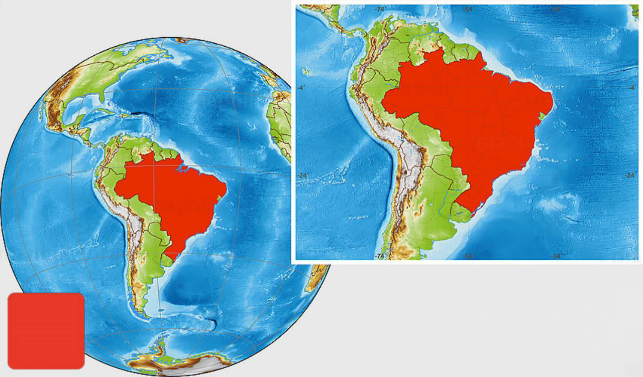 巴西周围的国家有哪些,巴西是巴基斯坦国家吗