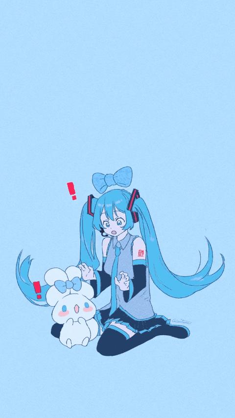 初音未来的发型图片,再过30年初音未来会过时吗