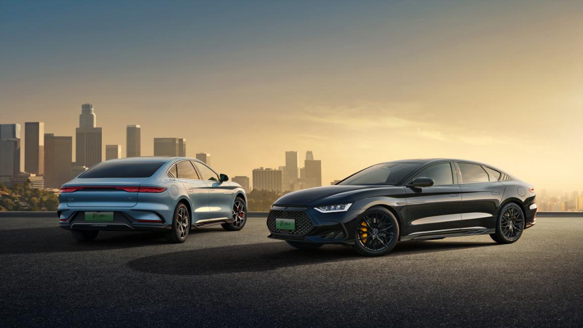 黑色汉dmi冠军版200km尊享配置,新款汉dmi冠军版最低配fsd