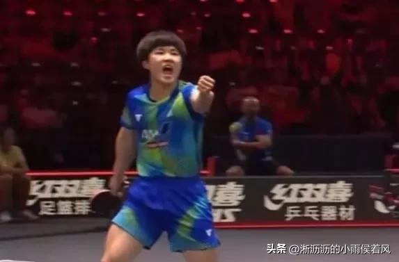 孙颖莎新加坡大满贯三冠含金量,2019日本公开赛半决赛孙颖莎