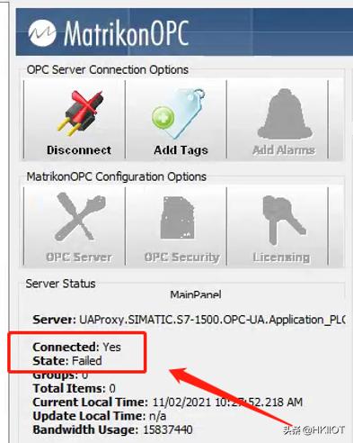 opcclient连不上opc服务器,opcserver读取不到数据