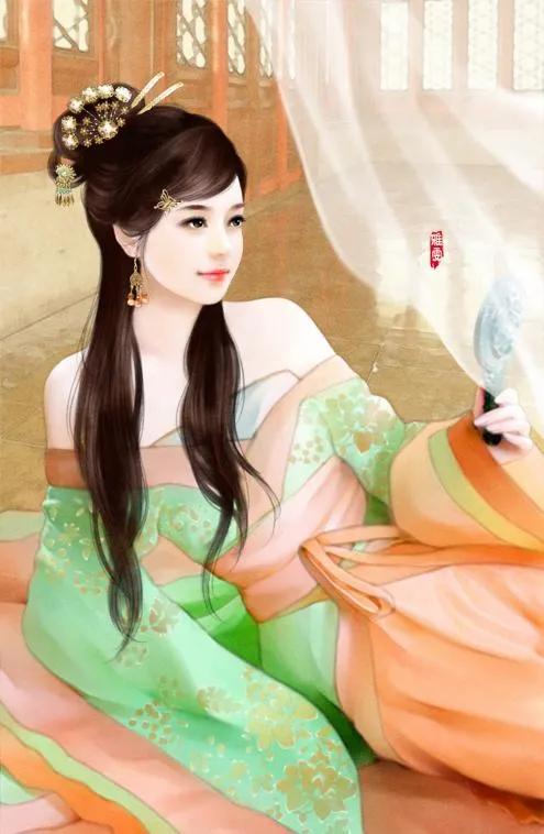 精美手绘手机壁纸古装演员,唐嫣古装高清壁纸