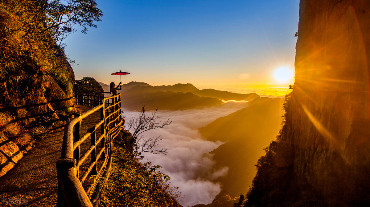 美丽云山风景图片,美丽绝伦的山水风景图