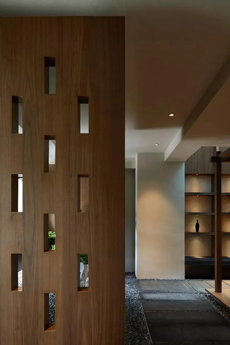 江南风园林中式餐厅设计方案,餐饮空间设计现代新中式