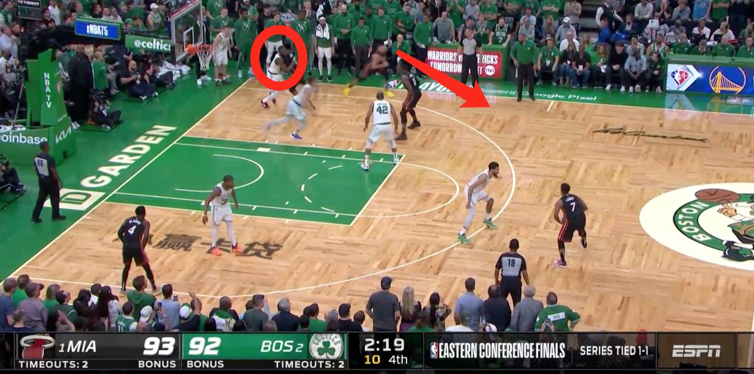 绿军关键战术,东决热火2-0绿军赛后主教练