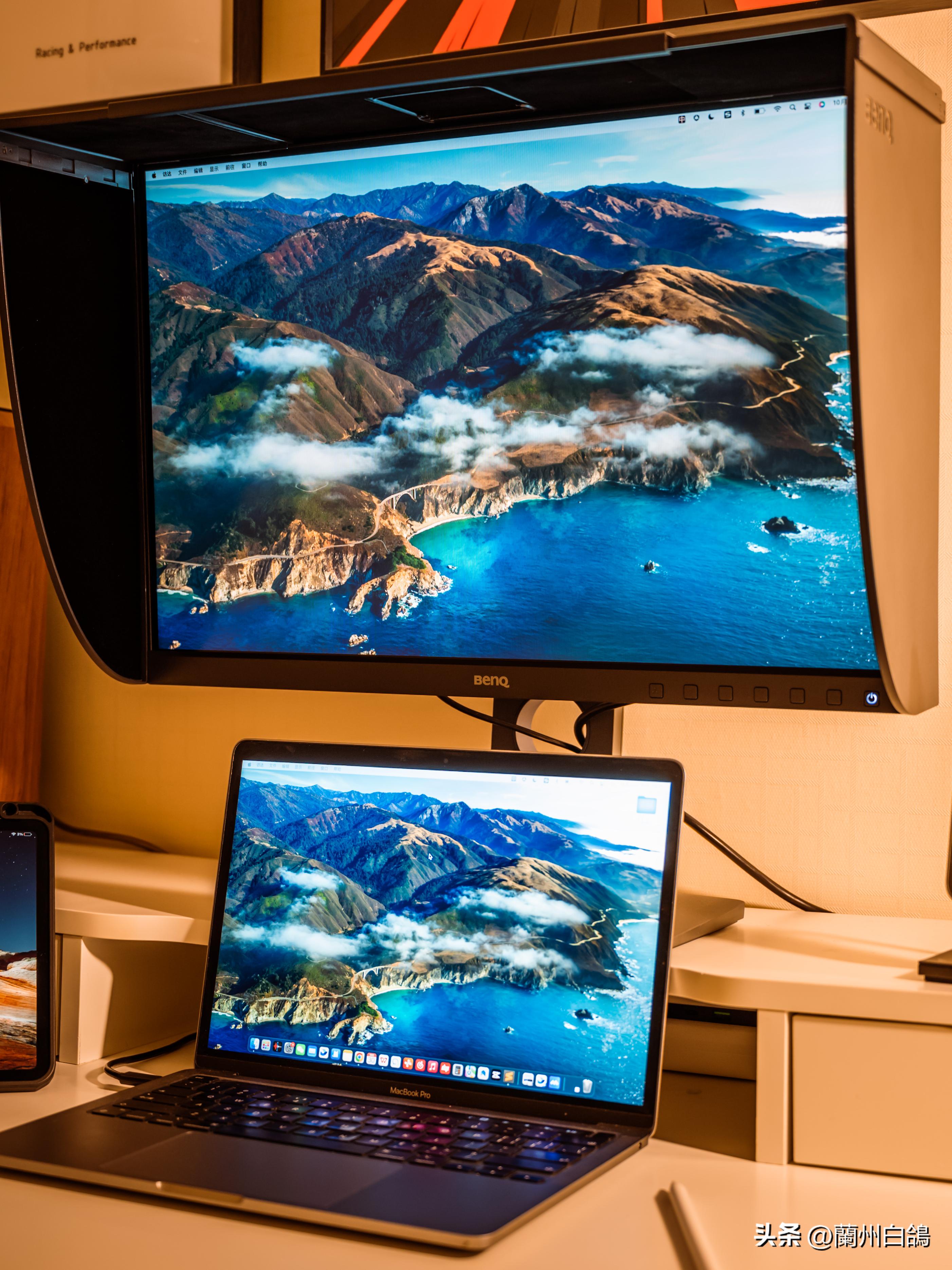 「手机摄影师的后期设备分享」我的苹果StudioDisplay和明基SW240