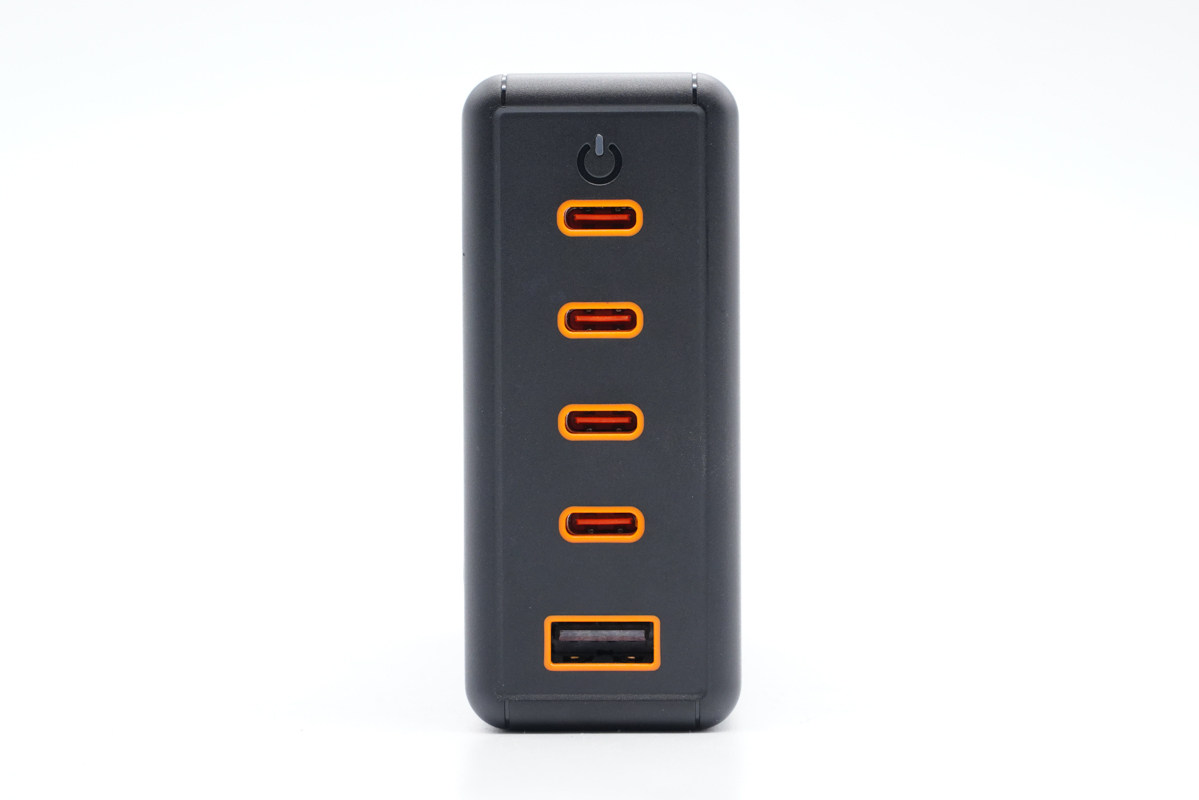 4C1A五个口，总功率达230W，华科生230W桌面充拆解