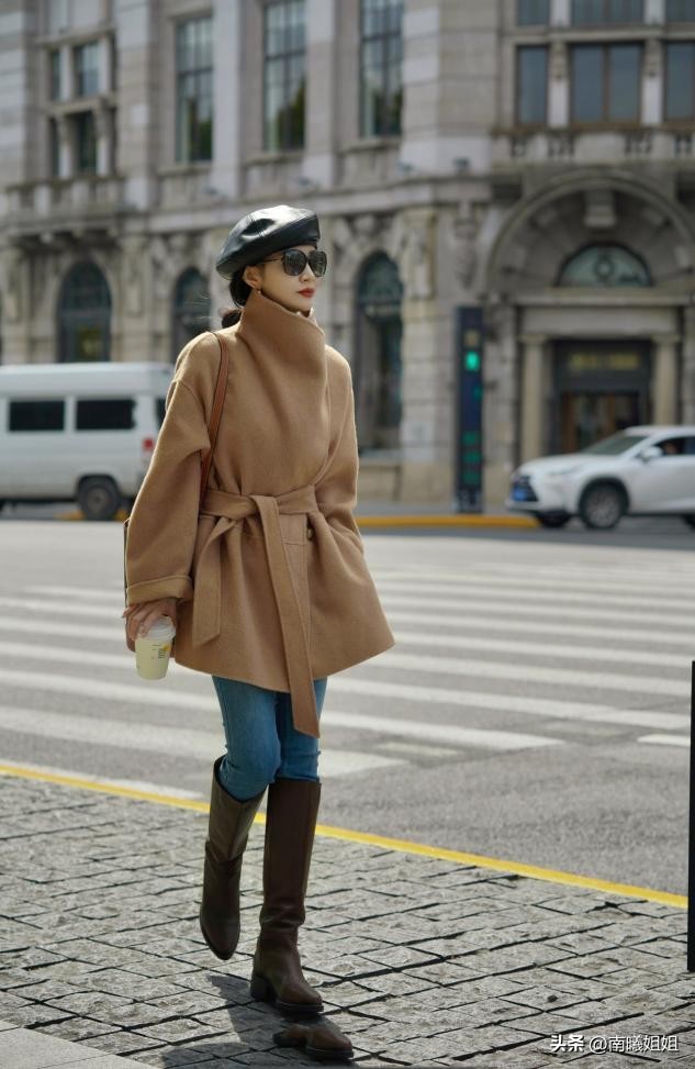 时髦阔腿裤冬,现在流行的阔腿裤秋冬怎么穿