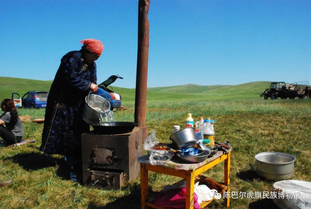 蒙古小炉,蒙古包地炉