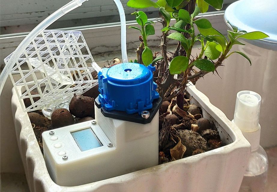 用针管自制浇水器,自制植物自动浇水器